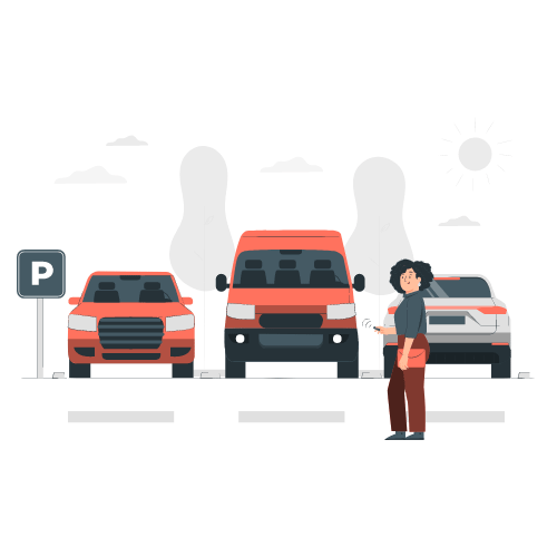 This picture tries to ask the very question of Students, "Why do Students have to Pay for Parking?"