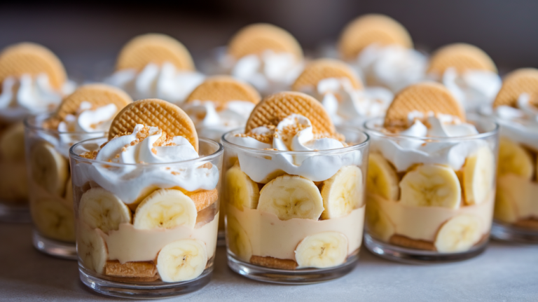 No-Bake Banana Pudding Cups