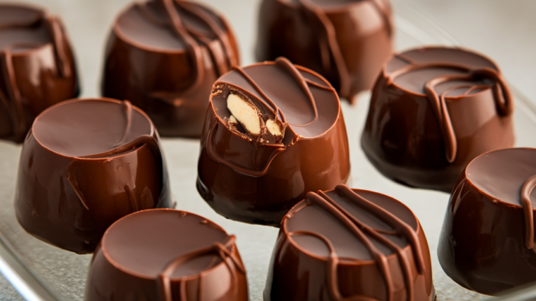 Vegan Almond Butter Chocolate Fudge Bites