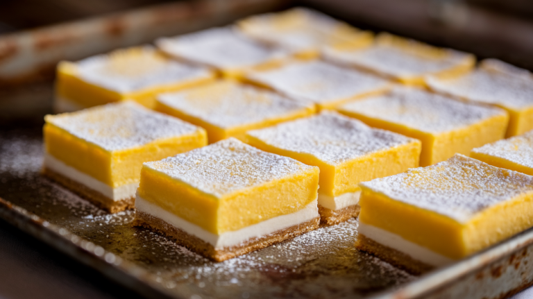 Lemon Bars Sheet Pan Style