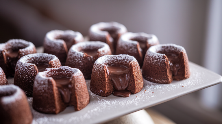 Chocolate Lava Cakes for a Crowd (Mini Version)
