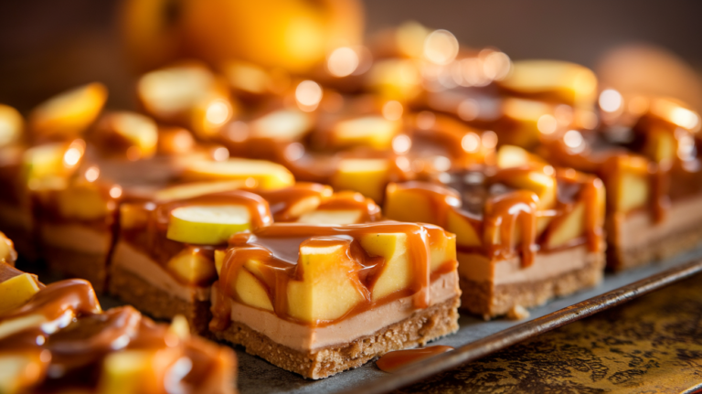 Caramel Apple Dessert Bar Tray
