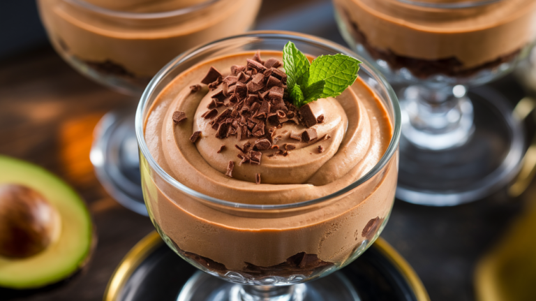 Avocado Chocolate Mousse