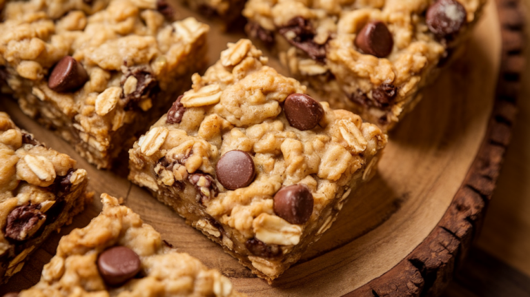 Protein Oatmeal Cookie Bars