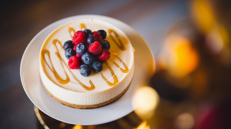 High-Protein Greek Yogurt Cheesecake