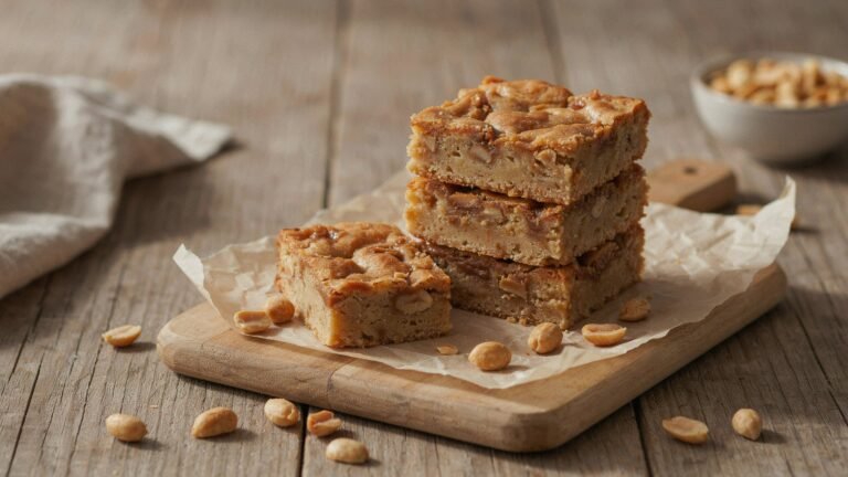 Peanut Butter Blondies